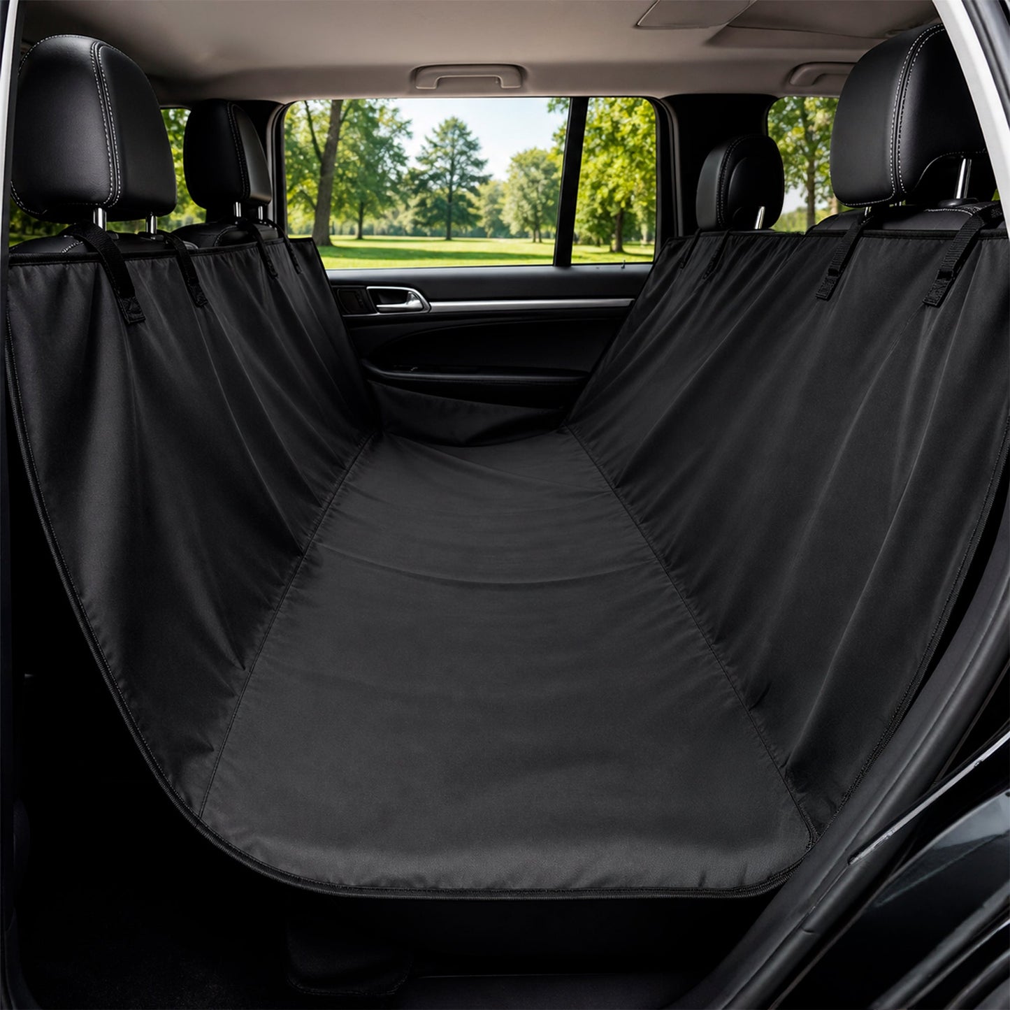 Car Dog Cover, Car Protector for Dogs, Back Seat and Boot Car Dogs, Waterproof and Non-Slip, Universal Car Boot Cover, Car Seat Covers Dog Resistant