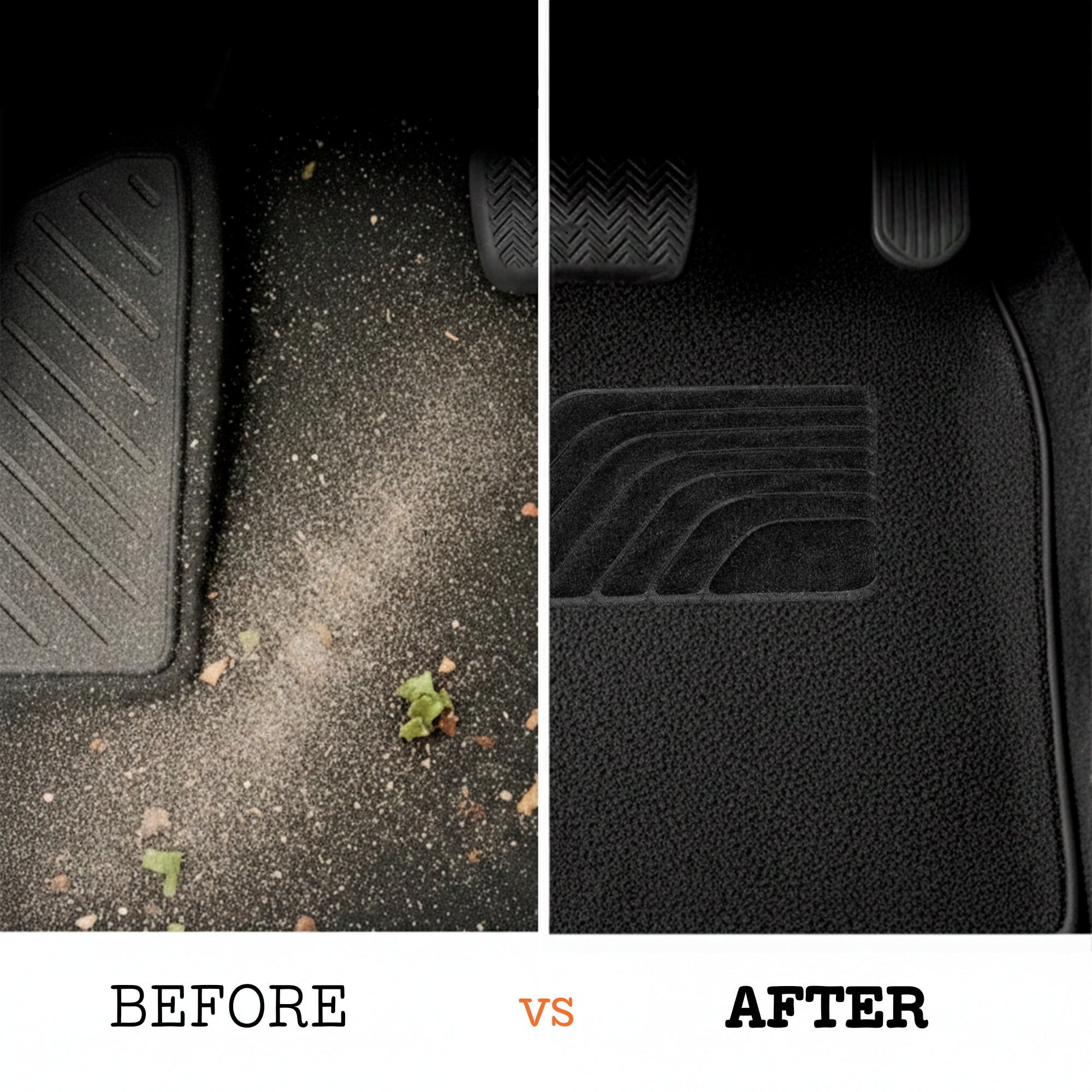 Universal Car Mats 4-Piece Set (2 Front + 2 Rear), Carpet Floor Mats for cars, Non-Slip Mats, Easy to Clean, Car Interior Accessories